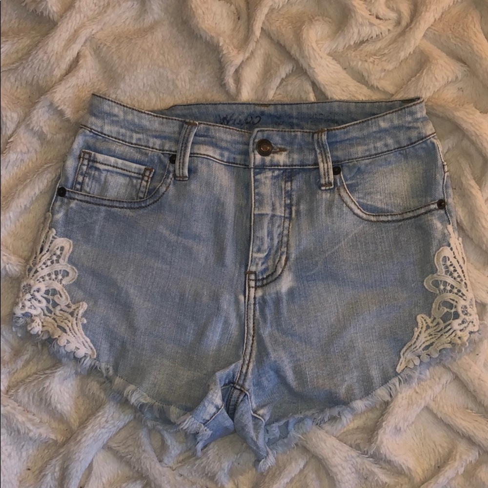 Denim shorts!